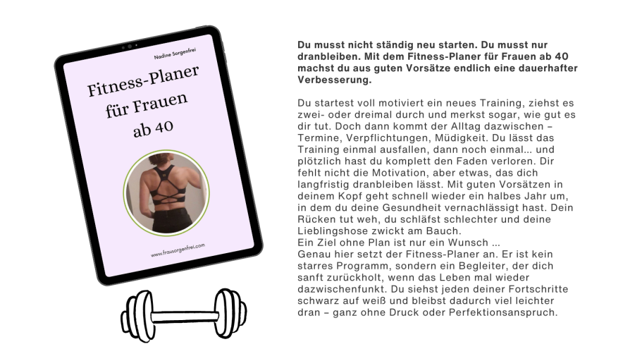 Text Fitnessplaner